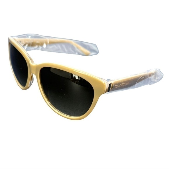 Isaac Mizrahi New York IM 30201 Khaki Full Rim Cat Eye Acetate Sunglasses main image 10